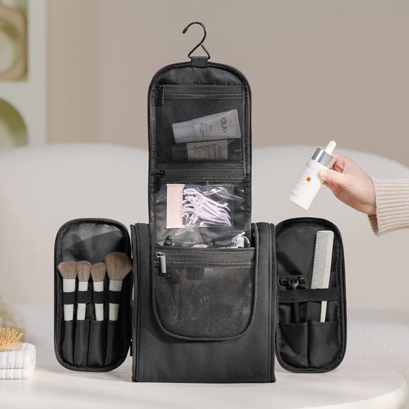 Large Capacity Hook Toiletry Bag Travel Portable - Image 6