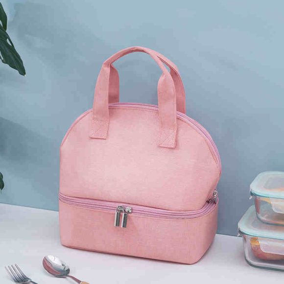 Lunch Box Women's Fashion Portable Lunch Bag - Image 8