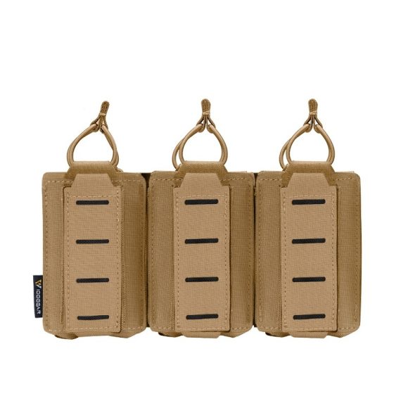 Triple Quick Pull Cover Open Double Layer Clip Set Tactical Front Panel Bag - Image 2