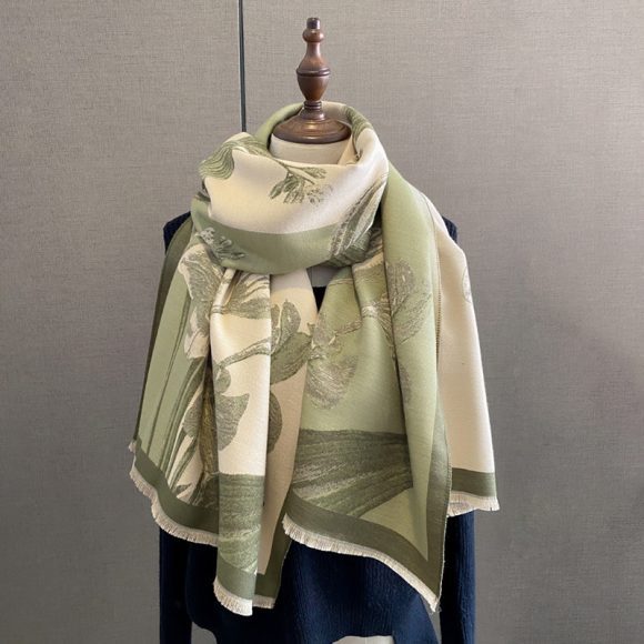Cape Printing Pattern Tassel Air-conditioned Room Cape Blanket Autumn And Winter - Image 9