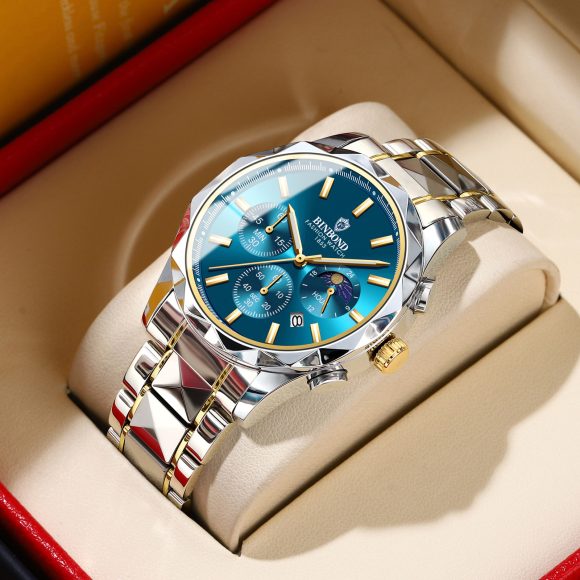 Multifunctional Butterfly Clasp Men's Watch - Image 4