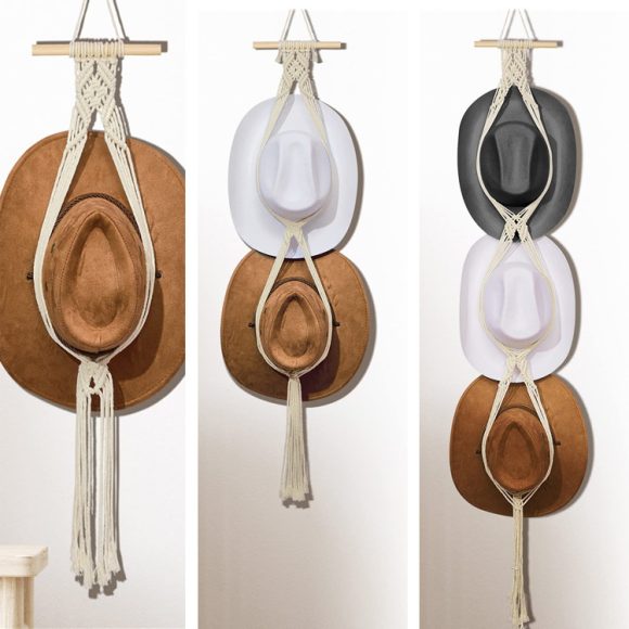 Storage Rack Multi-layer Wall-mounted Clip-on Storage Rack Hanging Cap Tassel Ornaments - Image 5