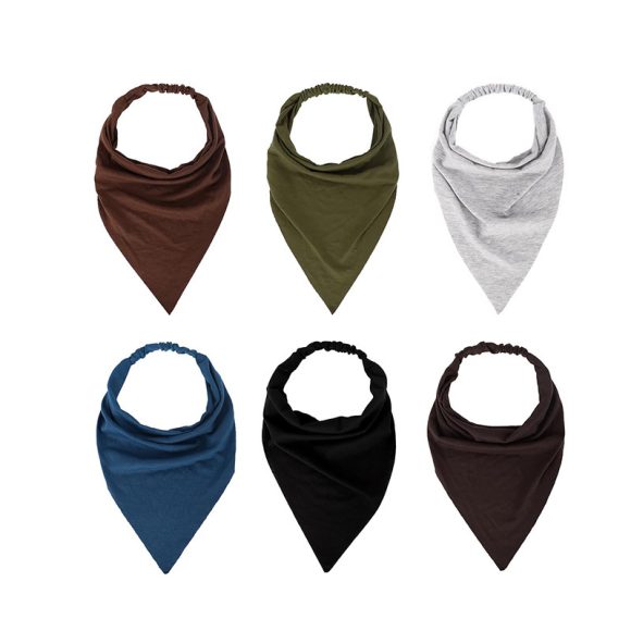 Triangle Shawl Women's Pure Color Comfort All-match High Elastic - Image 7