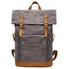 Horse Leather Backpack Multifunctional Outdoor Waterproof - Image 5