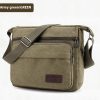 Men's Shoulder Bag Retro Leisure Crossbody Bag Outdoor Sports Canvas Bag - Image 7