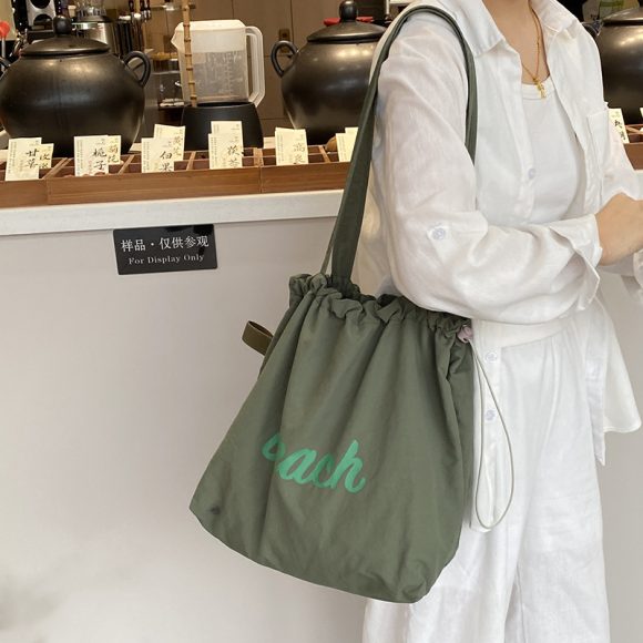 Canvas Bag Large Capacity Women's Shoulder Bag - Image 7