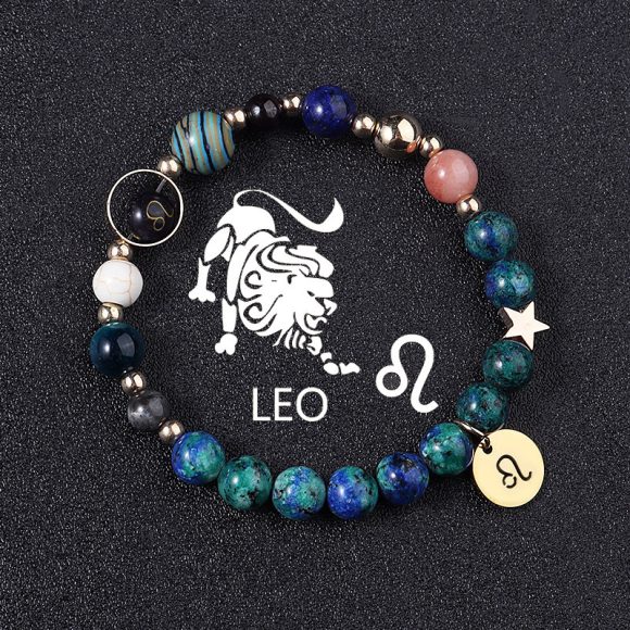 Twelve Constellations Bracelets Natural Stone Phoenix Lapis Lazuli Eight Planets - Image 10