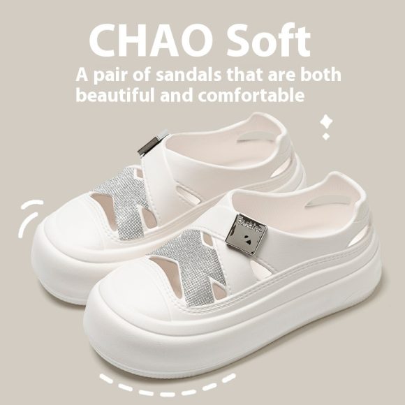 Fashion Platform Coros Shoes Women's Summer - Image 3