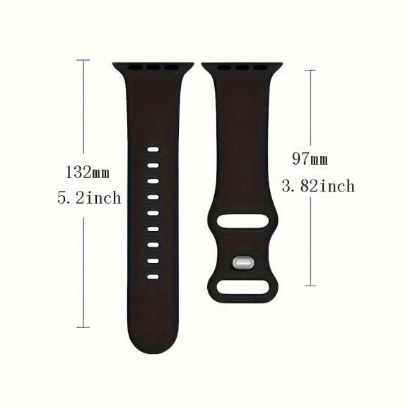 15-pack Soft Silicone Band Compatible With I Watch Strap Waterproof Sports IWatch Strap Replacement - Image 2