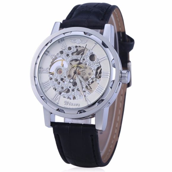 Retro Belt Manual Mechanical Watch - Image 9