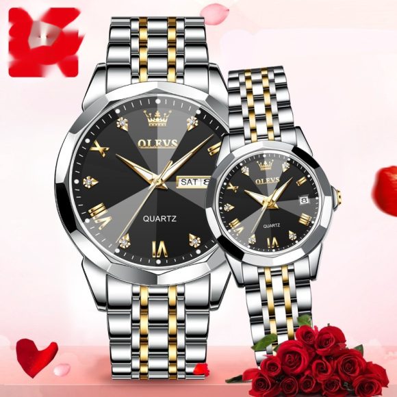 Quartz Watch Valentine's Day Gift Couple Watch Men - Image 6