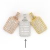 S925 Silver Inlay Pendant Hip Hop Jewelry - Image 3