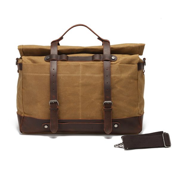 Canvas Shoulder Bag Casual Unisex Crossbody Bag - Image 7