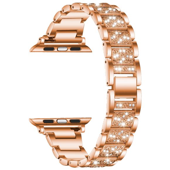 Jewelry Chain Strap For A Pple Watch Band Ultra 49mm 40mm 44mm 42mm 38mm Bracelet Diamond Wrist IWatch Band SE 6 7 8 9 45MM 41MM - Image 9