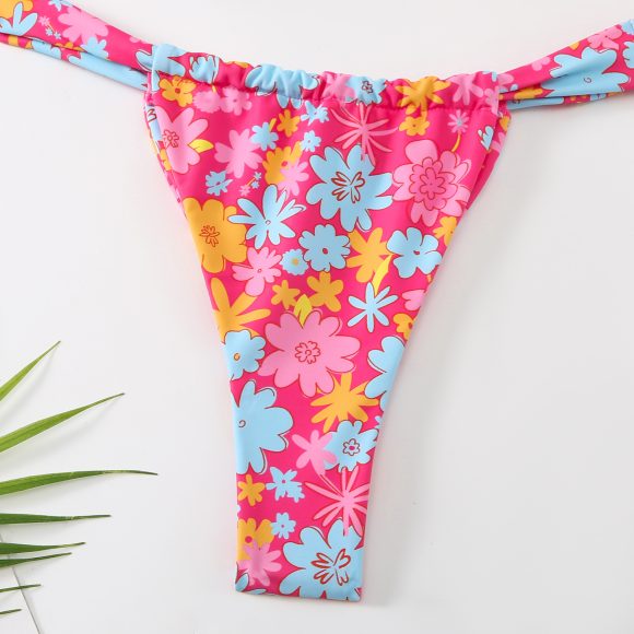 Women's Printed Multi-color Bikini Swimsuit - Image 7