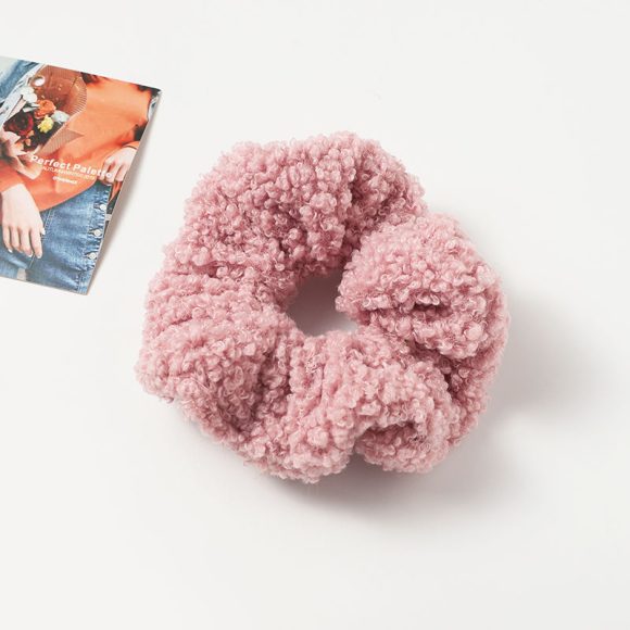 Autumn And Winter Plush Large Intestine Hair Ring Internet Celebrity Lamb Hair Ring Korean Style Simple Hair Accessories - Image 6