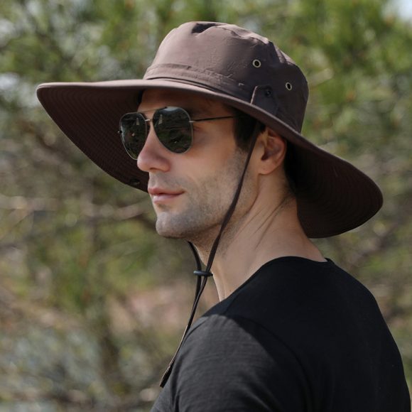 Men's Waterproof Quick Drying Fisherman Hat Hiking - Image 6