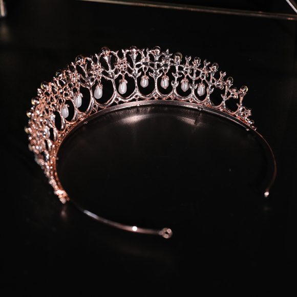 Pearl Diamond Electric Galvanized Alloy Exquisite Bride - Image 5