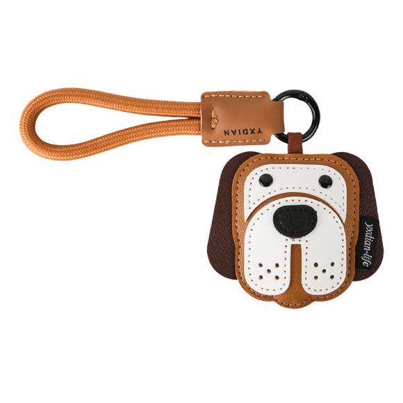 Creative Leather Puppy Key Chain Cute Cartoon - Image 9