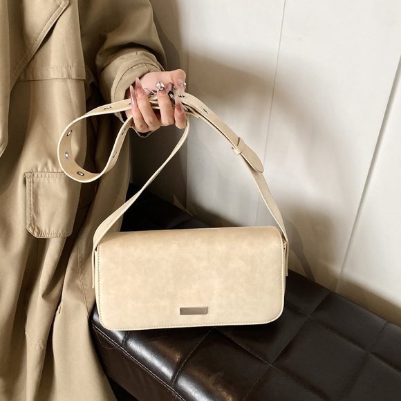 New Summer Versatile High-grade Nylon Baguette Underarm Bag
