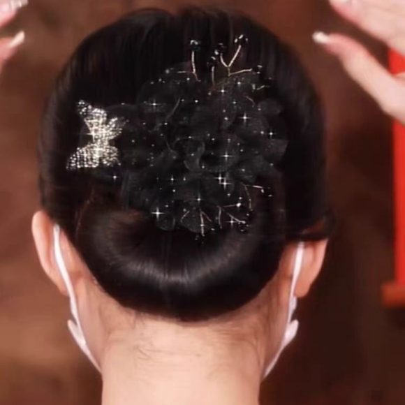 New Starry Flower Hair Band Artifact For A Lazy - Image 4