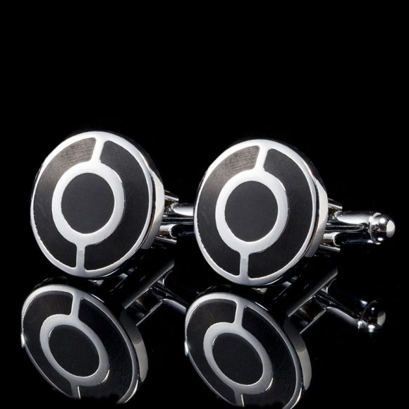 Square Men's Cufflinks Spot Simple French Cuff Buttons - Image 2