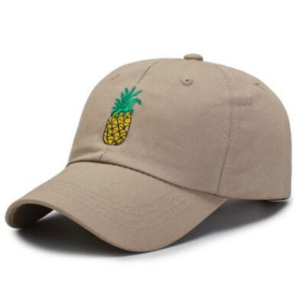 Embroidered Pineapple Baseball Cap Adjustable Cotton - Image 7