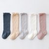 Children's Wooden Ear Over The Knee Mid-calf Length And Knee High Socks - Image 6