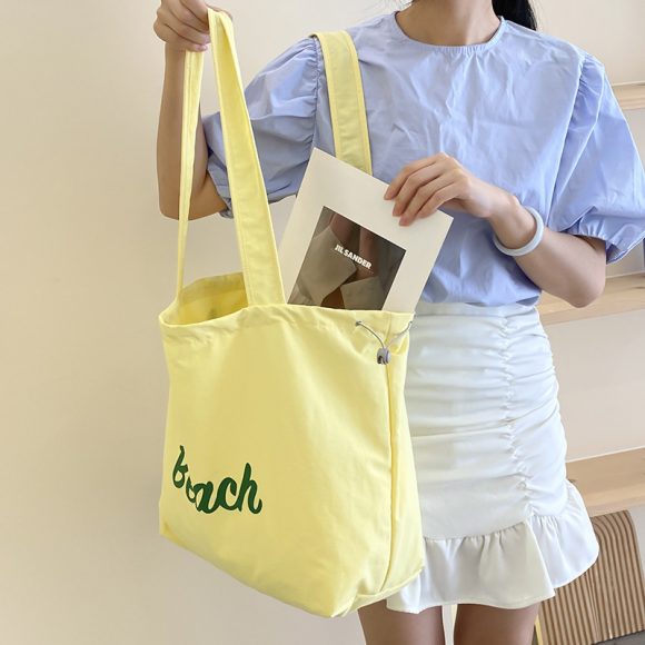 Canvas Bag Large Capacity Women's Shoulder Bag - Image 10
