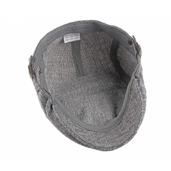 Men's British Retro Breathable Simple Light Board Advance Hats - Image 7