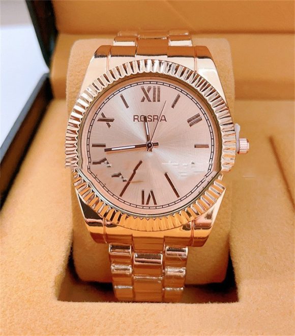 Foreign Trade Roman Scale Men's Steel Strap Watch In Stock Wholesale Rosra Fashion Fashion Quartz Couple Watch - Image 8