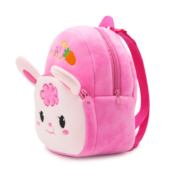 Cute Cartoon Animal Radish Rabbit Plush Backpack - Image 5