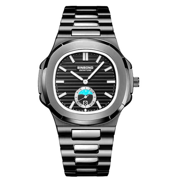 New Retro Steel Belt Quartz Watch Waterproof Leisure All-match - Image 7
