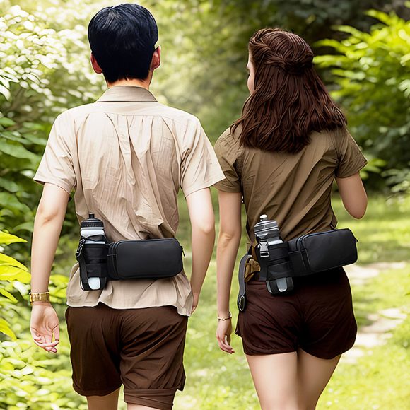 Sports Waterproof Waist Bag Large Capacity Portable Waist Pack - Image 3