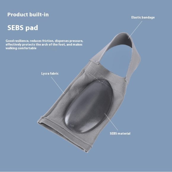 Gray Flat Foot Insole Arch Correction Training - Image 3