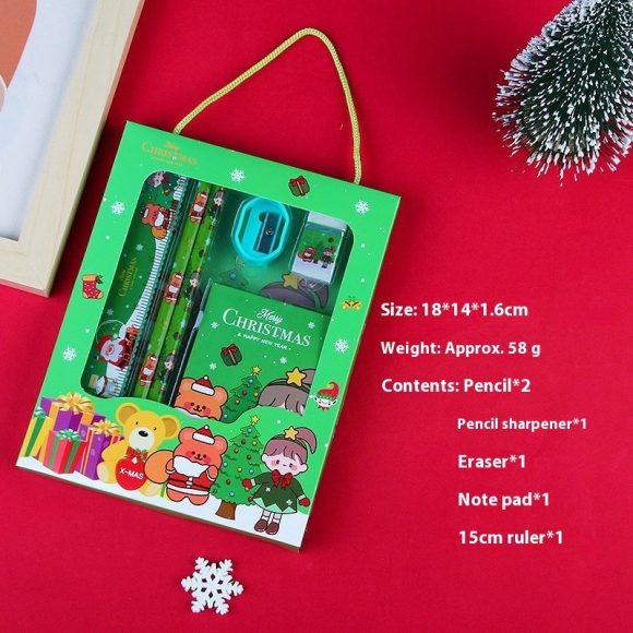 Suit Stationery Portable 6-Piece Gift Box Children Christmas - Image 4