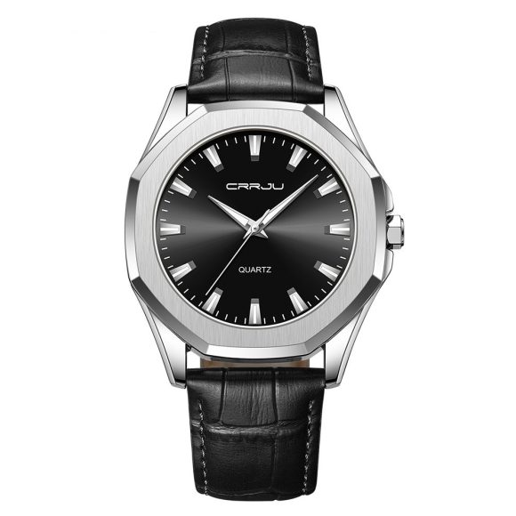 Simple Waterproof Round Casual Quartz Watch - Image 4