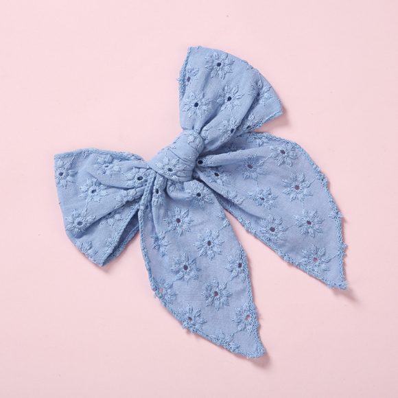 One Word Clip Color Cotton Baby Girl Hairpin - Image 10