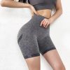 Soft Workout Yoga Athletic Shorts Summer High Waist Fitness Legging Shorts - Image 8
