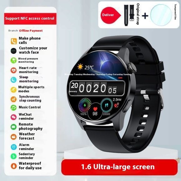 Sports Bracelet Smart Watch Male Blood Pressure Bluetooth - Image 7