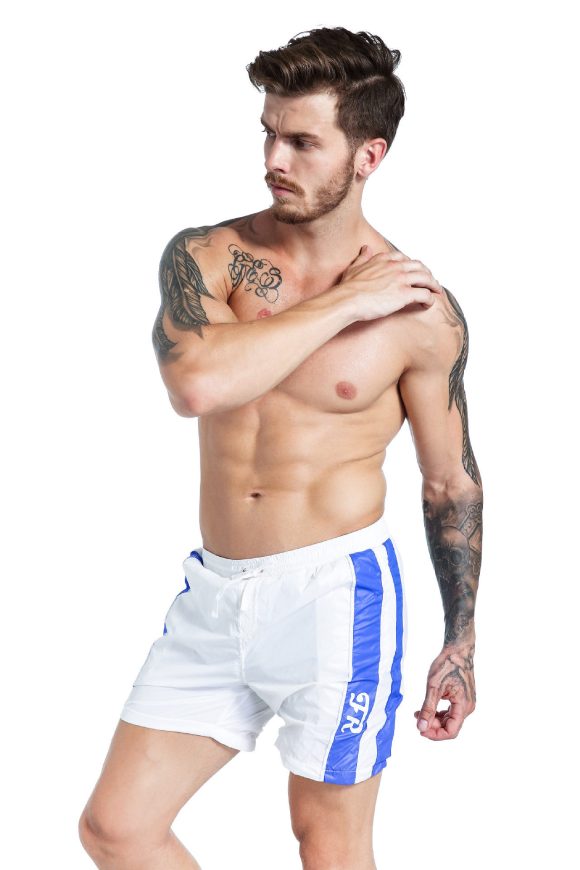 Men's Casual Multicolor Lace-up Sports Shorts - Image 4