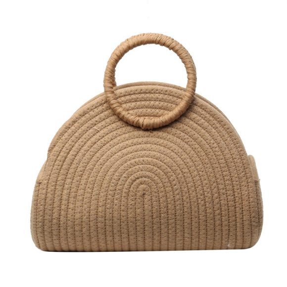New Urban Simple Holiday Casual Handbag Fashion Trend Woven Bag - Image 4
