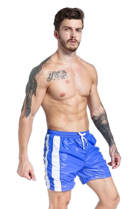 Men's Casual Multicolor Lace-up Sports Shorts - Image 5