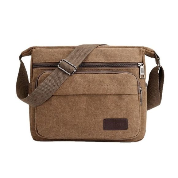 Men's Shoulder Bag Retro Leisure Crossbody Bag Outdoor Sports Canvas Bag - Image 5