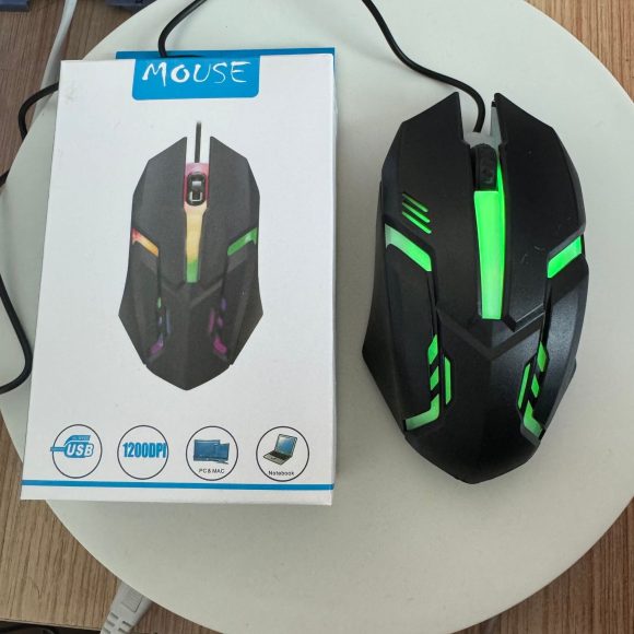 Wired Luminous E-sports Office Computer Mouse - Image 5