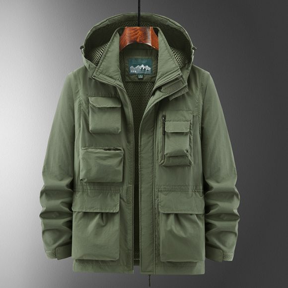 Outdoor Shell Jacket Overalls Jacket - Image 5