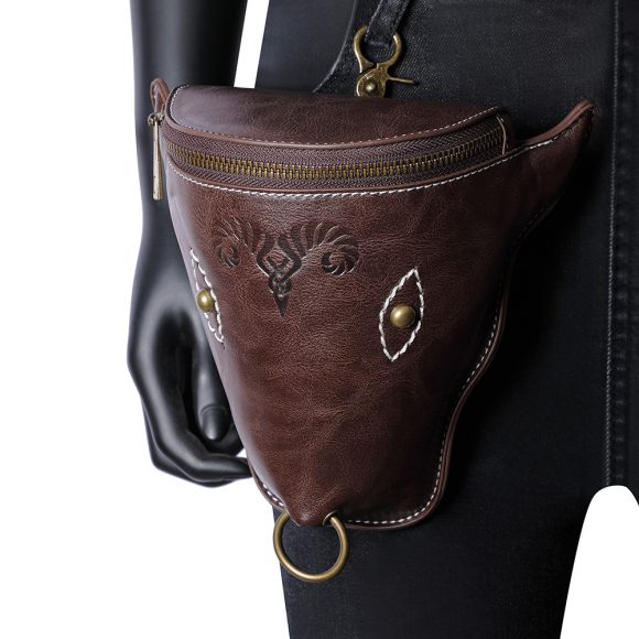 Viking Style Medieval Belt Coin Purse - Image 3