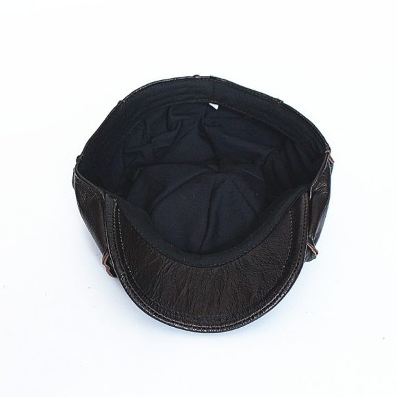 First Layer Cowhide Beret Men And Women Painter Hats - Image 4