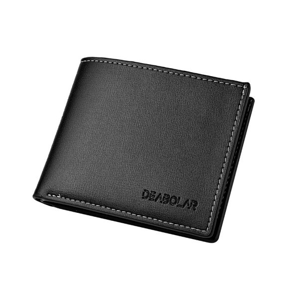 Leisure Two Fold Short Horizontal Men's Wallet - Image 7