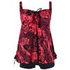 Big Plus Size Sexy Women Swimwear 2 Piece Swim Bathing Suit - Image 5